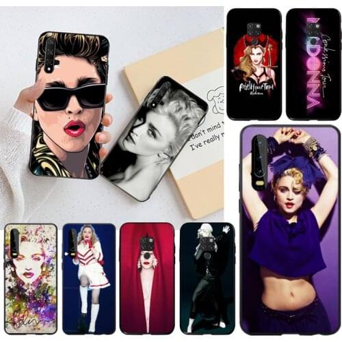 Popular singer Madonna Customer High Quality Phone Case for Huawei P40 P30 P20 lite Pro Mate 20 Pro P Smart 2019 prime