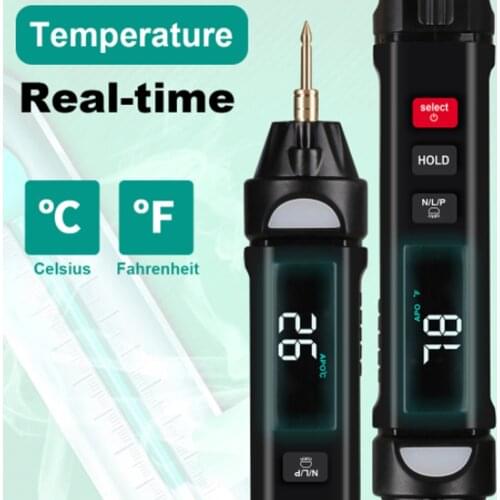 Digital Multimeter Auto Sensor Pen Tester Auto Shutdown Non-Contact AC/DC Voltage Meter Resistance Capacitance Tester Multimetre