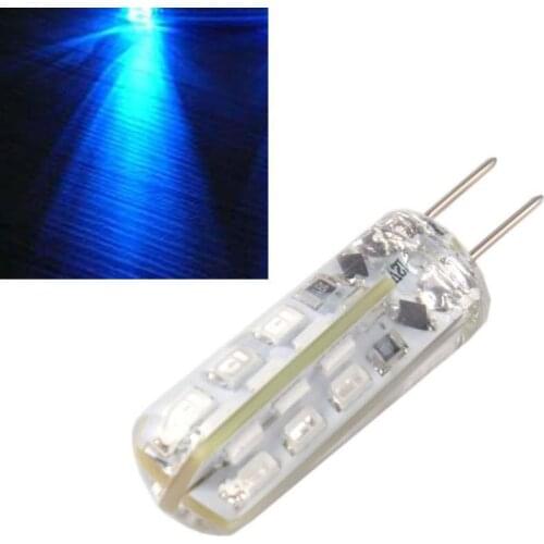 G4 LED 12V Lamp DC Blue Led Bulb Light 3W Replace Halogen Lamp 360 Beam Angle Free Shipping 5pcs/lot