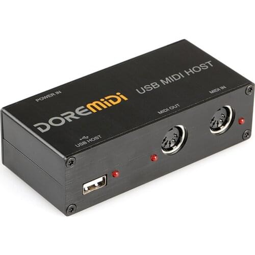 USB to MIDI Host Guitar Effector MIDI Synthesizer MIDI Generator MIDI Interface Devices Electronic Instrument Equipment
