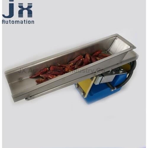 GVZ6 Micro Electromagnetic Vibrating Feeder 50*50*10cm 304 Stainless Steel Tray with Feed Controller For dried anchovies