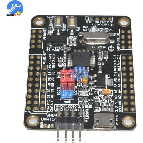 Mini STM32F103C8T6 ARM System Development Board STM32 51 Core Board Module WIFI ESP8266 NRF24L01 Interface With Cable DIY kit