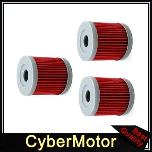 3x Oil Filter For 150cc 200cc 250cc Lifan Zongshen Loncin CB250 Dirt Bike Motorcycle Quad ATV