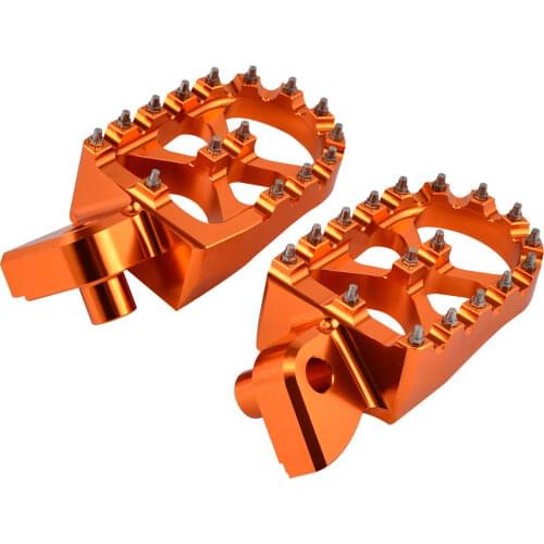 Foot Pegs FootRest Footpegs Rests Pedals For KTM SX SXF EXC EXCF XC XCF XCW XCFW 65 85 125 150 200 250 300 350 450 530 1998-2016