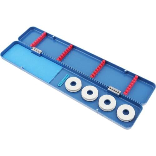 Blue High Quality Fishing Float Box Magnetic Fishing Wire Frame Multi-functional Fishing Tackle Box Sea Fishing Tool