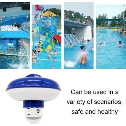 Telescopic Auto Floating Chlorine Chemical Case Equipment Tool Tablet Dispenser Swimming Pool Hot Tub Spa Fish Pond Aquarium