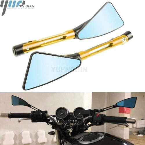 Universal Motorcycle Rearview Mirrors Moto CNC Side Mirrors For Honda CB600F/CB650F Hornet CB 600F 650F 2007-2013 2012 2011 2010