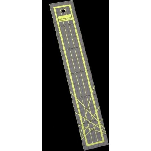 1Pcs Plastic Rectangle Patchwork Ruler for Sewing Quilting 11.8 x 1.97 inch