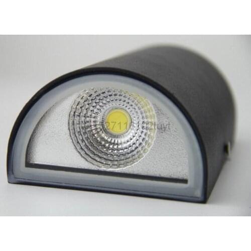 10pcs Led 2*7W Double 14W COB Garden Lights Up And Down Wall Light Waterproof Surface Mounted Indoor Outdoor Lamp Wandlamp