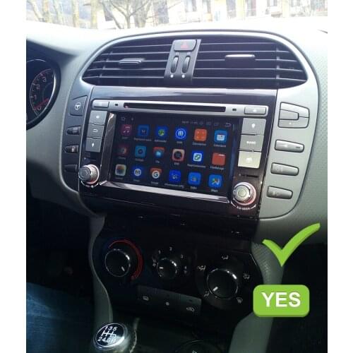 4G RAM Android Car DVD player For Bravo 2007 2008 2009 2010 2011 2012 Radio GPS Navigation free rear backup camera