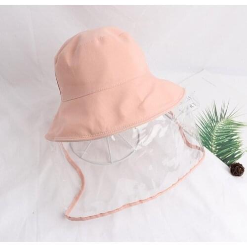 6 Color Children Sun-Proof Hat Cute Fisherman Hats for Boys and Girls Low Price Wholesale Beach Sunhat with A Large Brim