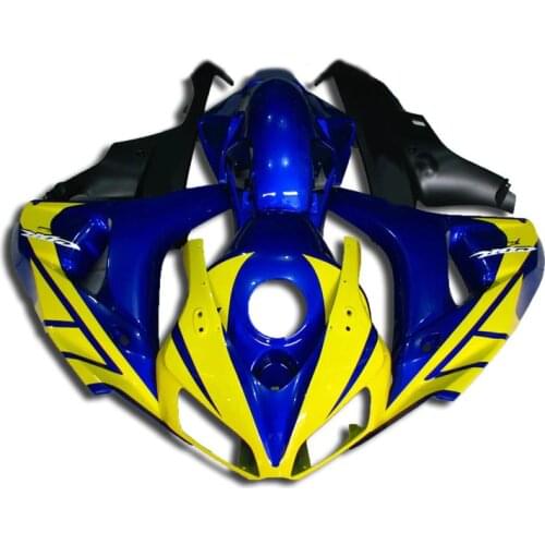 CBR1000RR 06 07 Bodywork Fairing For pe CBR 1000 RR 1000RR CBR1000 RR 2006 2007 Motorcycle Injection Fairings Yellow blue ST6