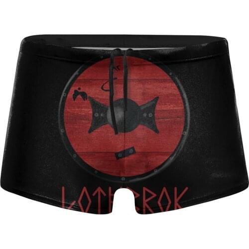 Men Lothbrok swimwear VIKING SHIELD EARL RAGNAR swimsuits Boy for the sea Pool