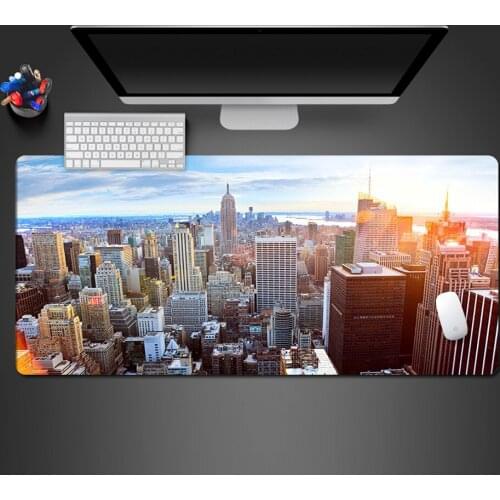 Urban Background Pattern Mouse Pad Gamer Player Game Pad Office Computer Keyboard Mousepad Desk Mats For Home Computer Mouse Pad