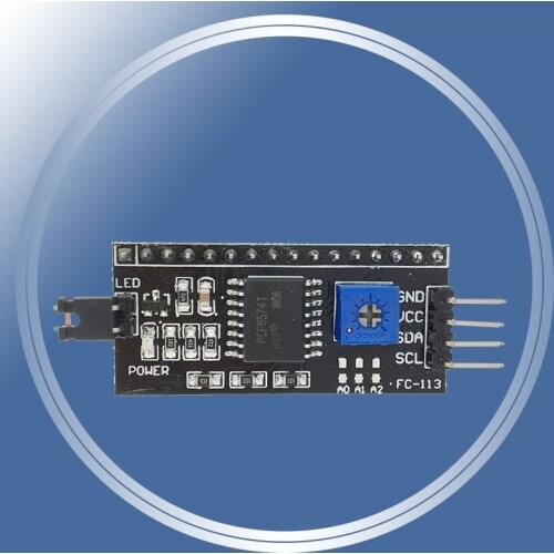 IIC I2C TWI SPI Serial Interface Board Port For Arduino 1602 2004 LCD LCD1602 Adapter Plate LCD Adapter Converter Module PCF8574