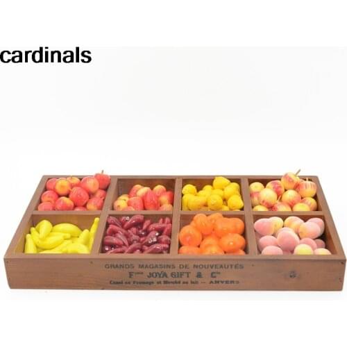 20pcs Artificial Fake Foam Fruits and Vegetables For Wedding Decoration Scrapbooking Simulation Chrismas Gift Fake Flowers