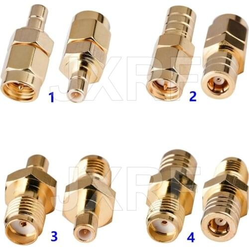 JX Connector SMA to SMB RF adapter SMA male to SMB female SMA female to SMB male RF Coax Coaxial Adapter