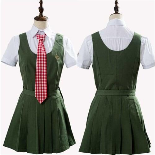 Anime Super Dangan Ronpa 2 Danganronpa Mahiru Koizumi Cosplay Costume Adult Women Girls Dress Outfit Halloween Carnival Costume