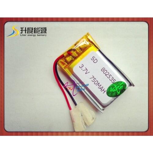 Lithium polymer lithium battery 082535/750MAH electronic speaker manufacturers supply