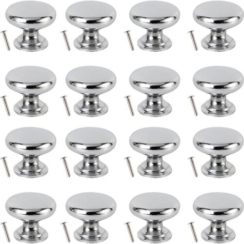 4-16pcs Diamond Shape Cabinet Knobs Cupboard Drawer Pull Stainless Steel Drawer Knob Kitchen Cupboard Pull Handle Hardware Push