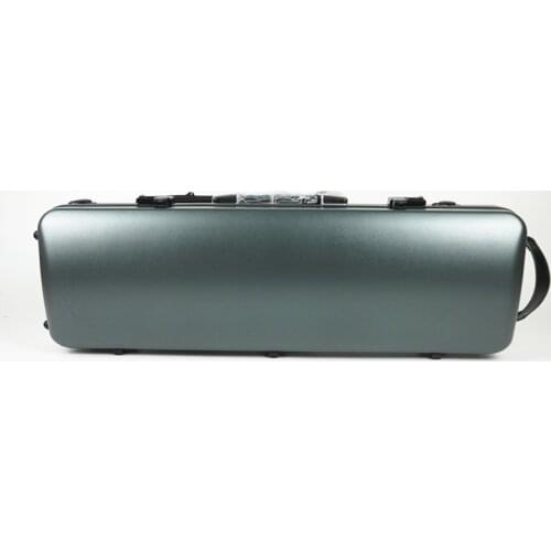 Newest violin case carbon fiber with music sheet bag waterproof violin hard case with coded lock VFGX-02