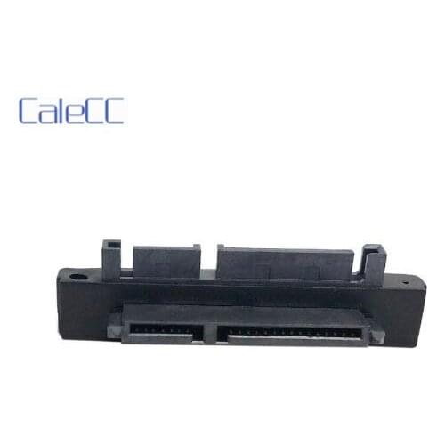 90 Degree Right Angled SATA 22Pin 7+15 Male to SATA 22P Female Extension Convertor Adapter