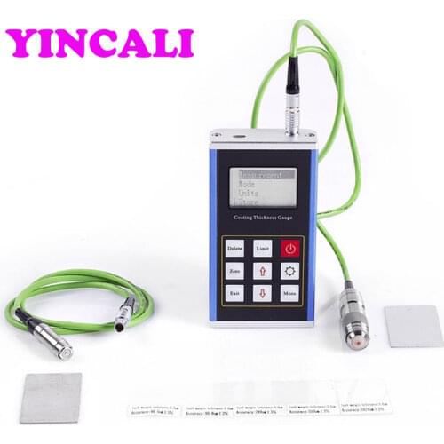 Portable Coating Thickness Gauge Leeb232 Operating principle Magnetic induction or Eddy current Measuring range (um) 0~1250um