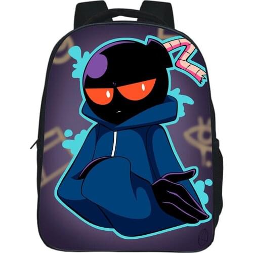 Game Friday Night Funkin Backpack Kids Bookbag Boys Girls Bags Children School Bags Daily Bags Student Rucksack 12 Inch Mochila