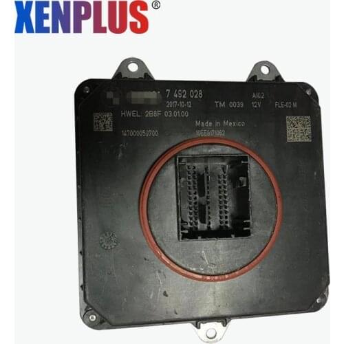 Xenplus 1PC Used Original LED Headlight Module 7492028 For BMW F20 F21 F23 F30 F31 F34 F32 F33 F87 i3 X5 X6 AL LCI 63117492028