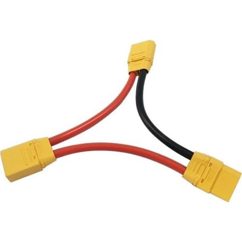 XT90 Battery Connector in Series Harness 10AWG Silicone Wire Lead Adapter Cable For Lipo Batteries