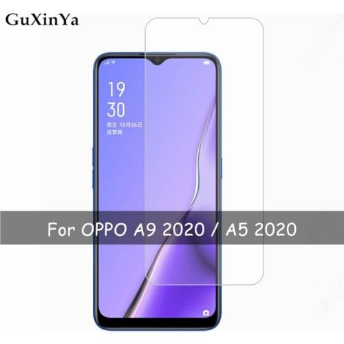 2pcs Tempered Glass For OPPO A5 2020 Screen Protector Glass For OPPO A9 2020 Anti-scratch Glass For Oppo A11x Tempered Glass