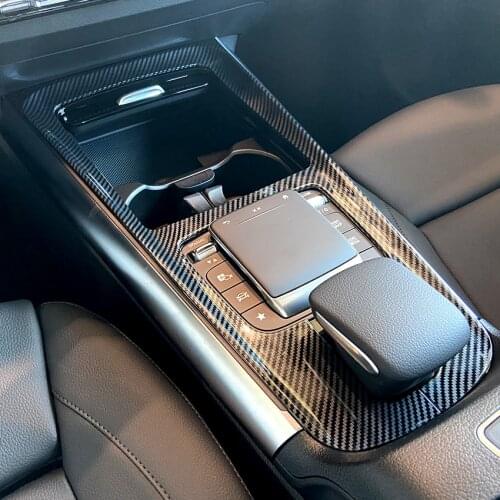 For Mercedes Benz B GLB GLA Class W247 X247 H247 2019+ Console Protective Trim Cover Plastic Stickers Accessories Car Styling