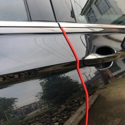 Car Door Edge Guards Trim Molding Strip Sticker For Mercedes.Benz S205 S213 S212 X166 X164 X156 C253 x166 X253 W166 Accessories