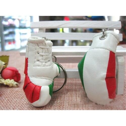 1pc Simulation Boxing Gloves bag decoration chain Pendant Sporting Gloves random