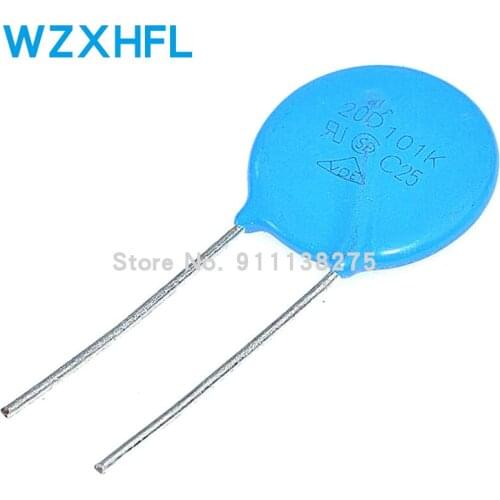 10pcs varistor 20D101K(100V) piezoresistor