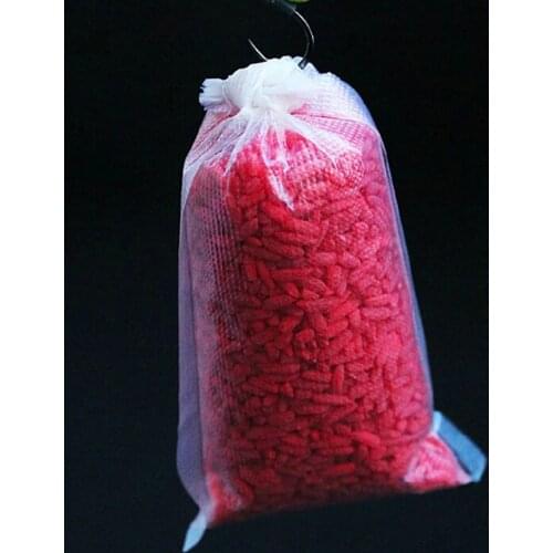 100 Pcs Water Dissolving Bags Carp Fishing Bait Rig Refill PVA Bags 6x12cm Carp Coarse Boilie Bait Bag Fishing Accessories