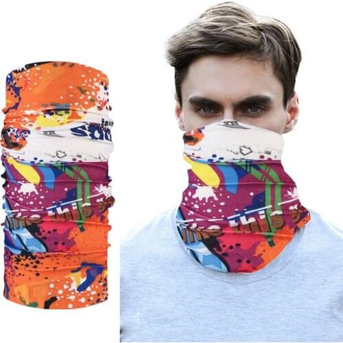 2020 Seamless Bandana Magic Neckerchief Microfiber Mens Scarf Snood For Women Versatility Caps Cycling Elastic Snood Scrunchie