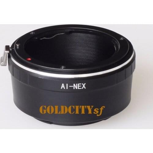 AI-NEX adapter ring for nikon ai lens to sony e mount nex3/5/6/7 A7 A7r a9 A5100 A7s A5000 A6000 a6300 a6500 camera