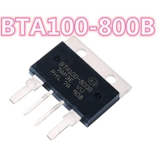 Free shipping: 2PCS-10PCS BTA100-800B BTA100-800 BTA100 800B 800V/100A TO-4PL High-power triac thyristor