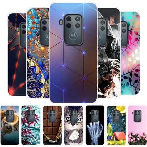 For Coque Motorola One Zoom Case Silicone Fashion TPU Soft Back Cover Phone Case For Moto One Zoom Cases One Macro Capa Fundas
