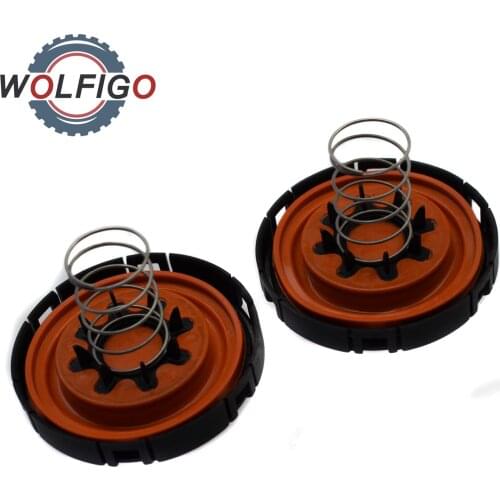 WOLFIGO PCV Valve Cover Membrane Kit for Land Rover Range Rover Jaguar XJ XF XK 5.0L 2010-16 LR010780 LR041443 LR032082 LR038166