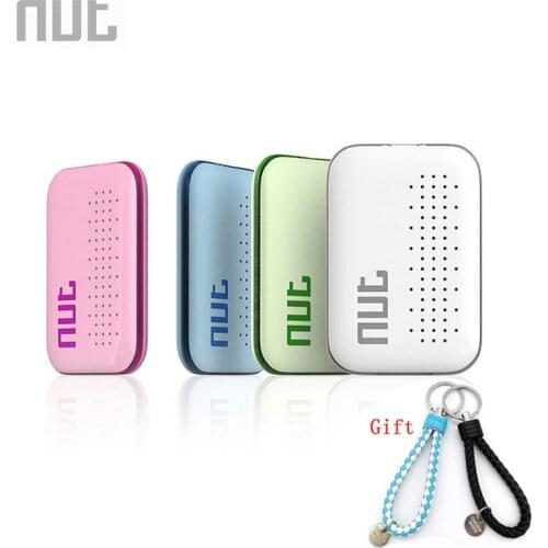 Nut Mini Smart Tag Bluetooth Key Finder Locator Sensor Alarm Anti Lost Wallet Pet Child Locator (Green / White / Pink / Blue)