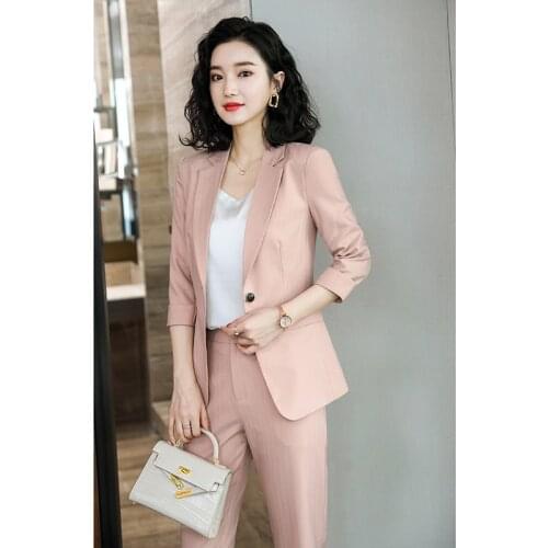 ODFVEBX Women's Office Trouser Suits