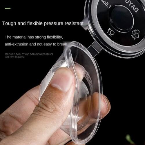 30-100ml Clear Plastic Disposable Portion Cups with Attached Lids, Souffle Cups, Condiment CupsSmall Capacity of The Container