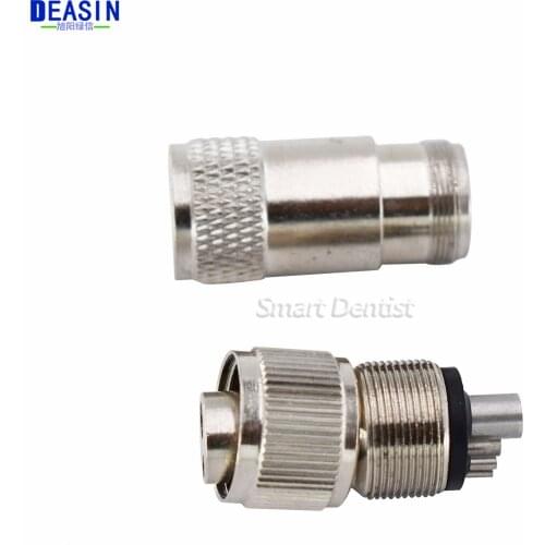 Denta handpiece Adapter Changer Connector from 2 hole to 4 hole , for change Borden 2 hole to midwest 4 hole