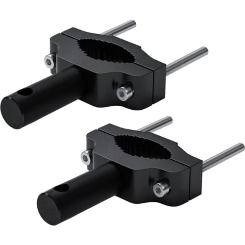 2Pcs Universal Motorcycle Spotlight Bracket LED Headlight Extension Mount Bracket Aluminum for Honda Yamaha Suzuki