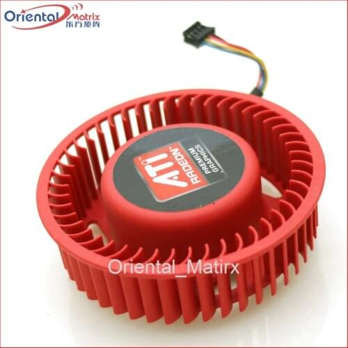 BASA0725R2U 12V 1.2A 75mm HD4850 4890 5970 5870 Graphics Card Cooling Fan 4Wire 4Pin