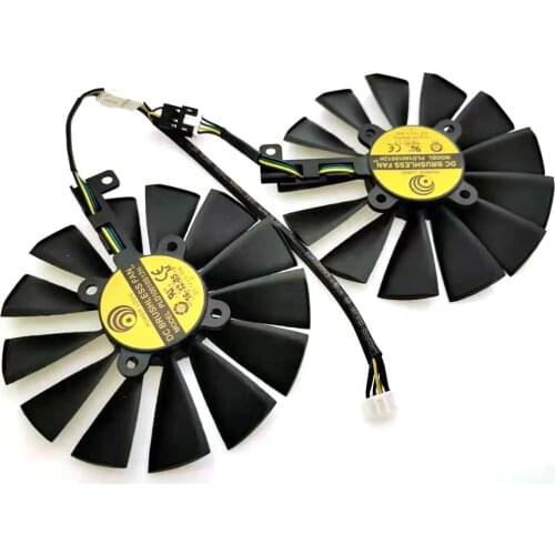 PLD10010S12H 12V 0.30A 95mm VGA Fan For ASUS GTX 1080 Ti GTX 1070 TI GTX 1050 Ti RX580 RX570 RX470 Graphics Card Cooling Fan