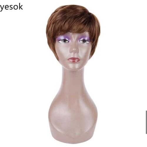 Короткие парики YESOK China At AliExpress