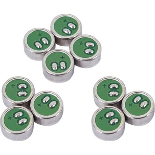 10x Micro Mic Cartridge Capsule Head Part Dynamic Microphone Cartridge Replacement 0.97cm Dia for MIcrophone Pickup